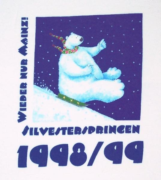 T-Shirt-Foto Silvesterspringen 1998