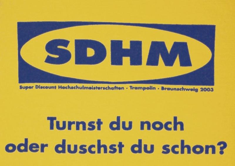 T-Shirt-Foto SDHM 2003