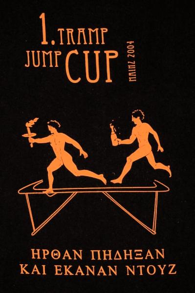 T-Shirt-Foto Tramp-Jump-CUP 2004